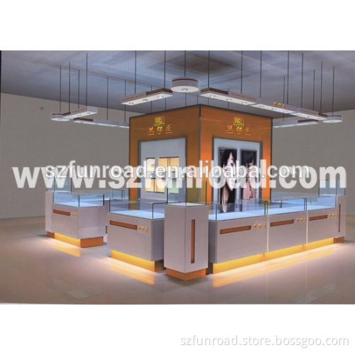 Retail Jewellery Shop Kiosk Display Cabinbet Design